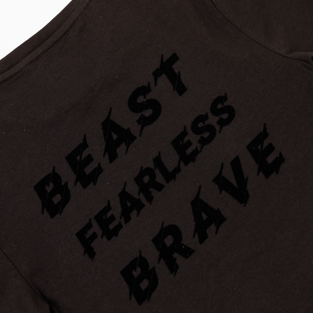 Kid's Beast Fearless Brave Short Sleeve T-Shirt