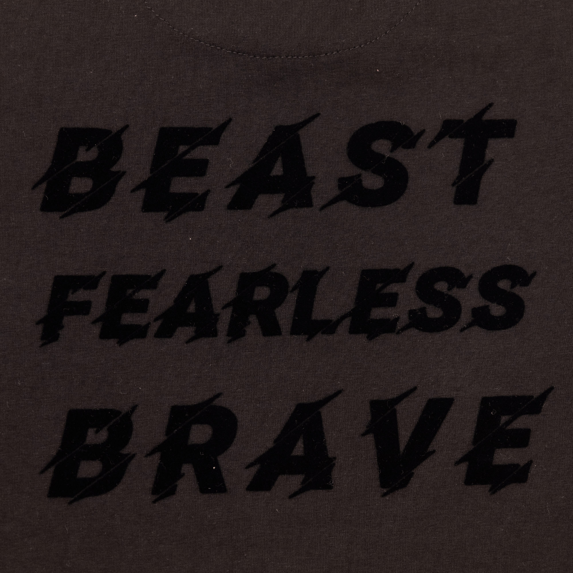 Kid's Beast Fearless Brave Short Sleeve T-Shirt