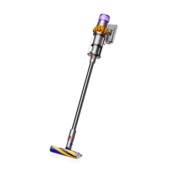 Dyson V15 Absolute Detect Yellow/Iron/Nickel Σκούπα Stick Επαναφορτιζόμενη