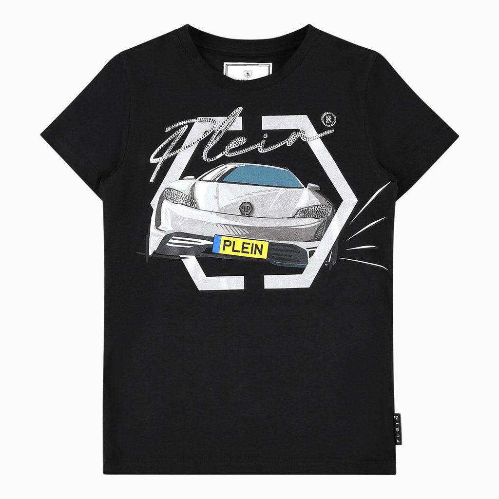 Kid's Boys Car Graphic Short Sleeve T Shirt