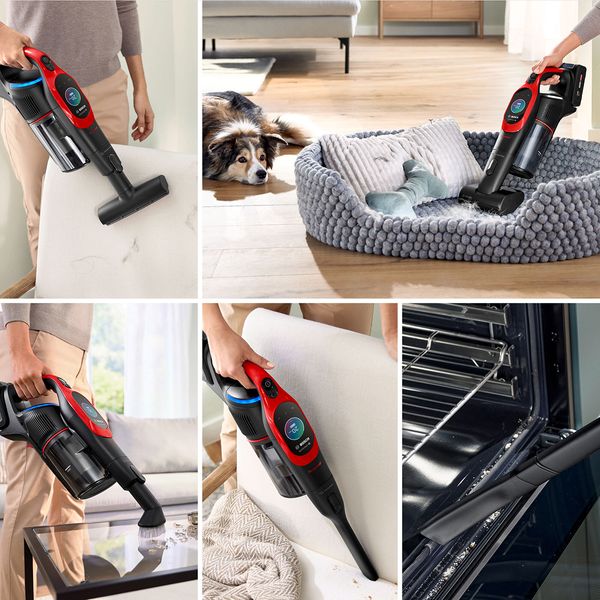 Bosch BCS1041PET Unlimited 10 ProAnimal Σκούπα Stick Επαναφορτιζόμενη