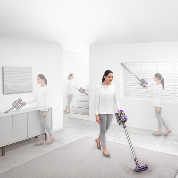 Dyson V8 Advanced Silver/Nickel Σκούπα Stick Επαναφορτιζόμενη