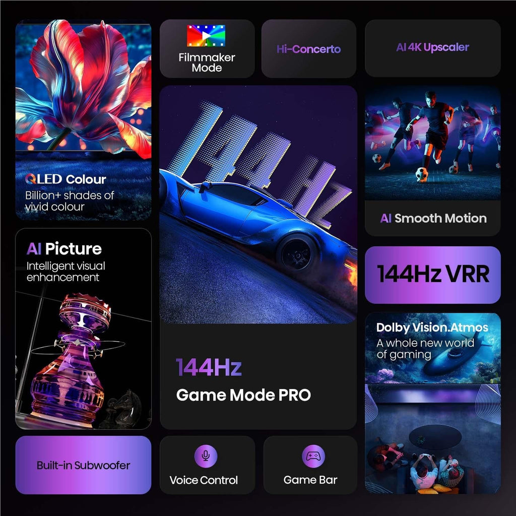 Hisense 100" Q7QAU 4K QLED Smart TV [2025]