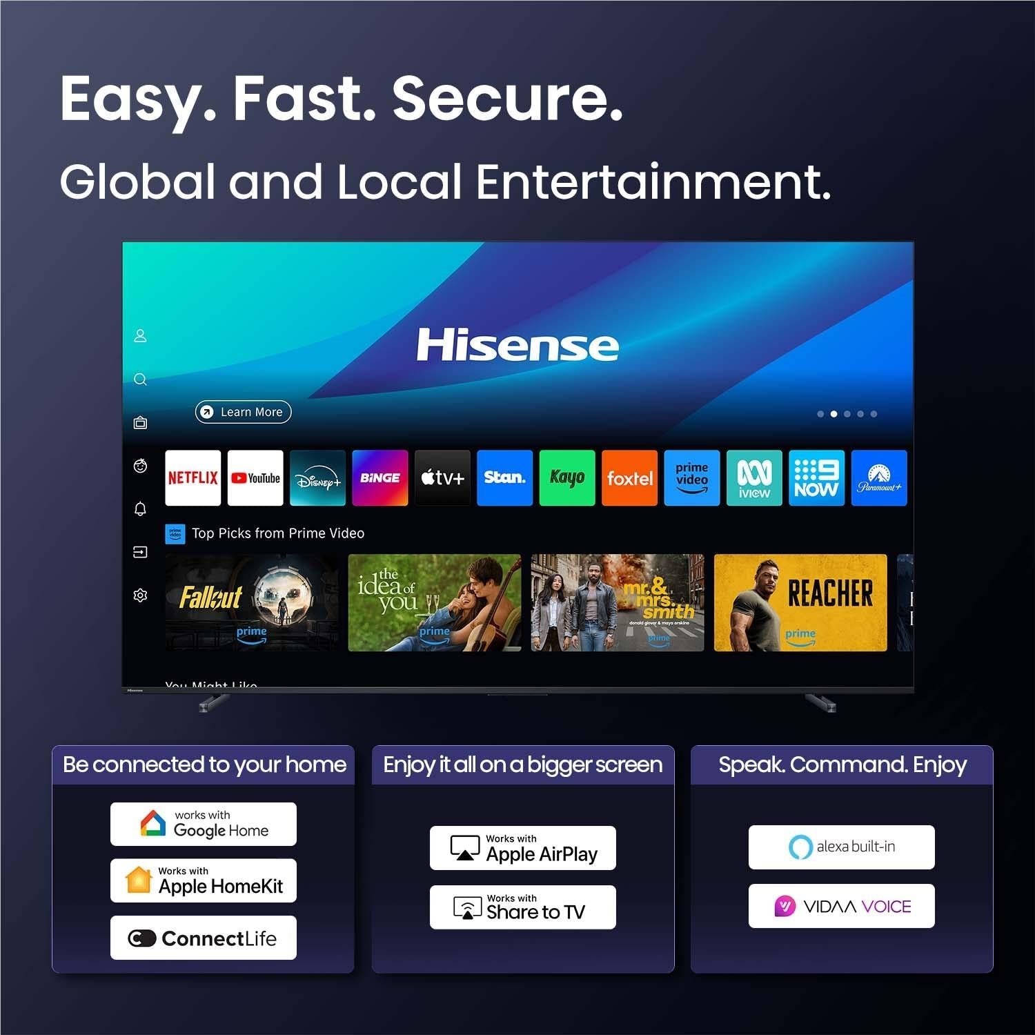 Hisense 100" Q7QAU 4K QLED Smart TV [2025]