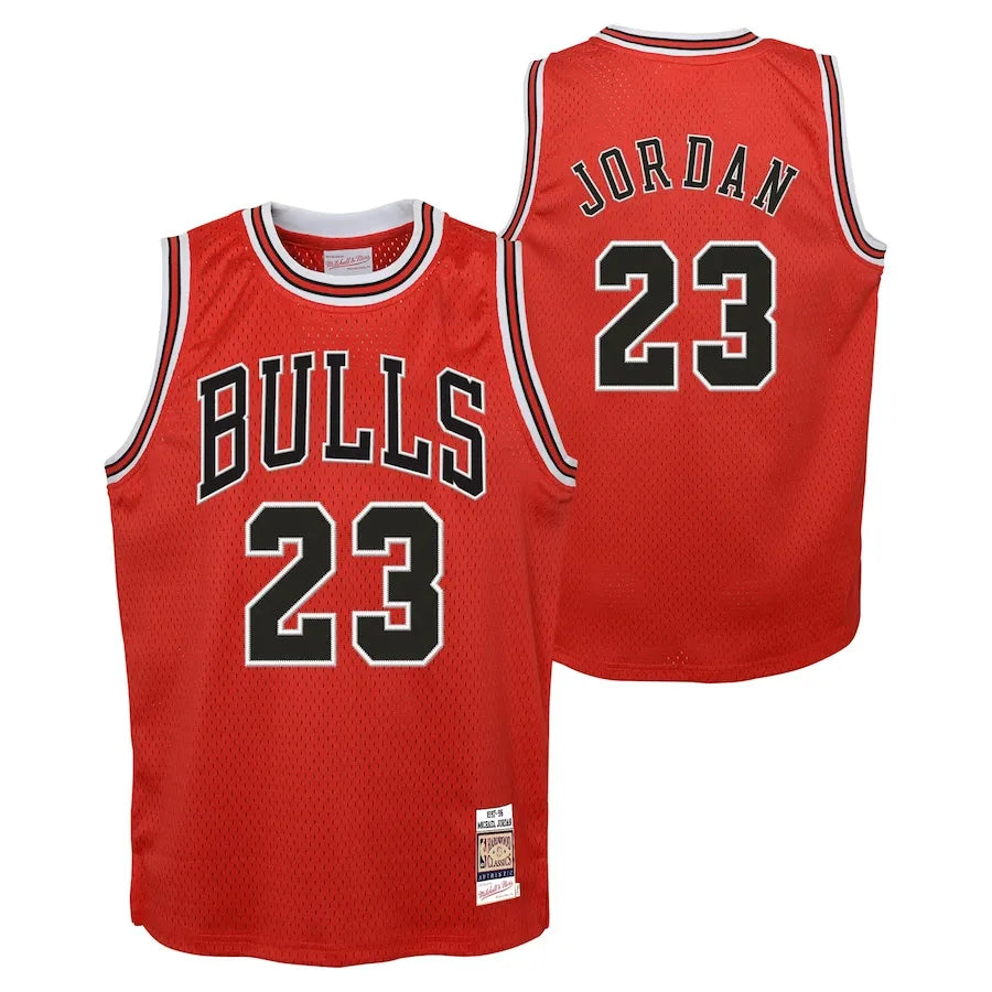 Authentic Michael Jordan Chicago Bulls NBA 1997 Jersey
