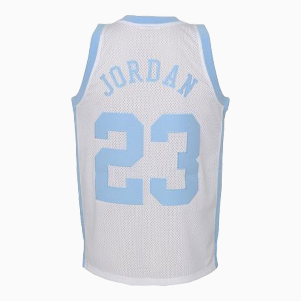 Authentic Michael Jordan University Of North Carolina NBA 1983-84 Jersey Youth