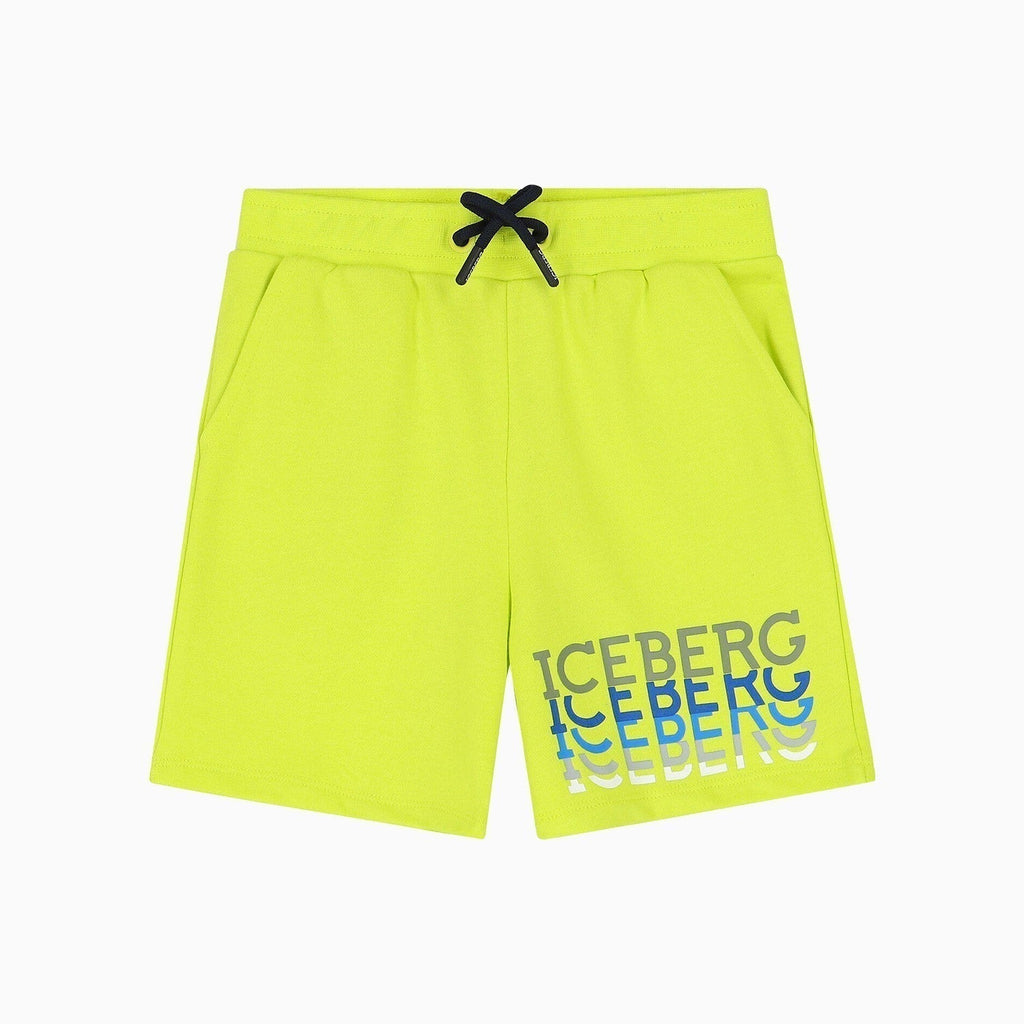Kid's Bermuda In Felpa Shorts