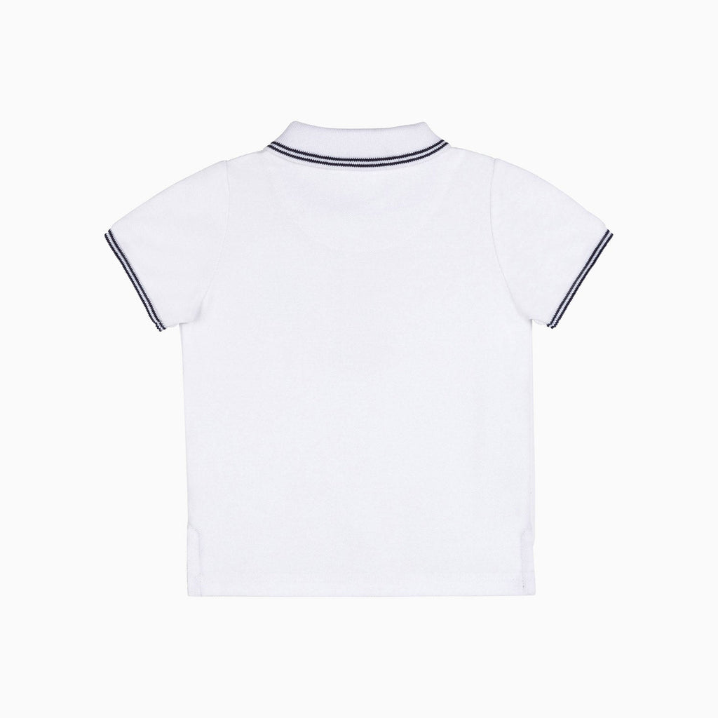 Kid's Boss Logo Badge Polo Shirt