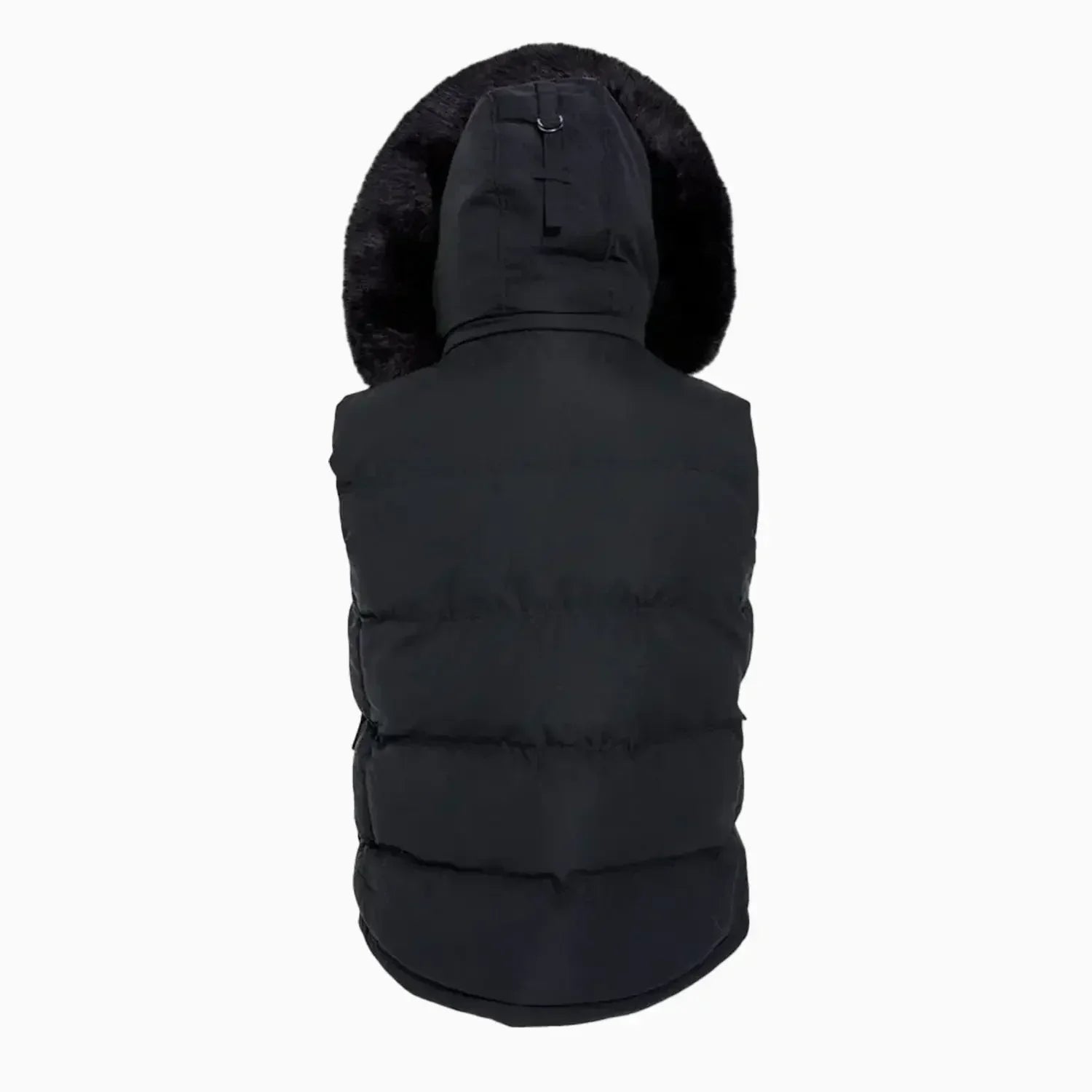 Big Men's Yukon Fur Lined Puffer Vest