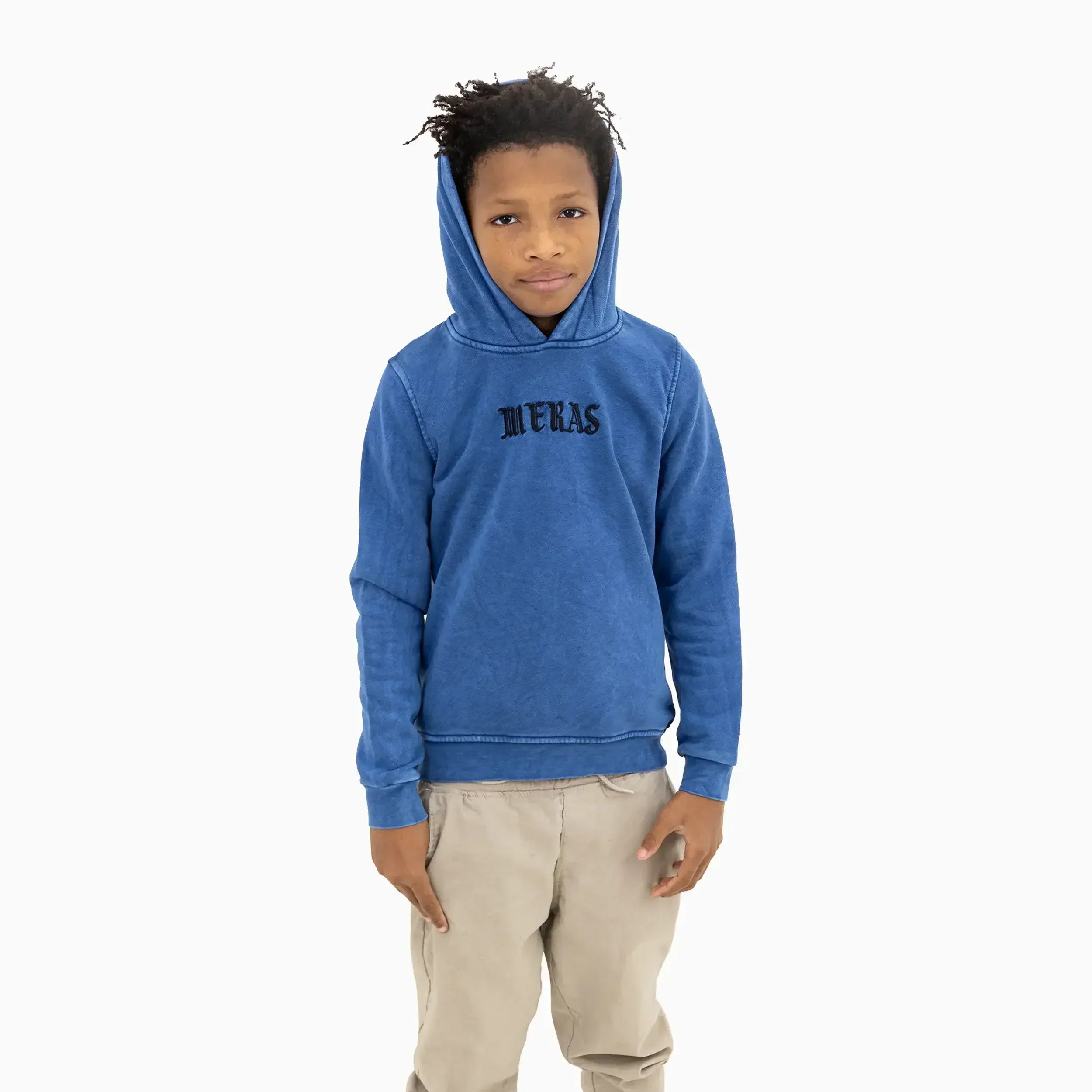 Kid's Black Night Pull Over Hoodie