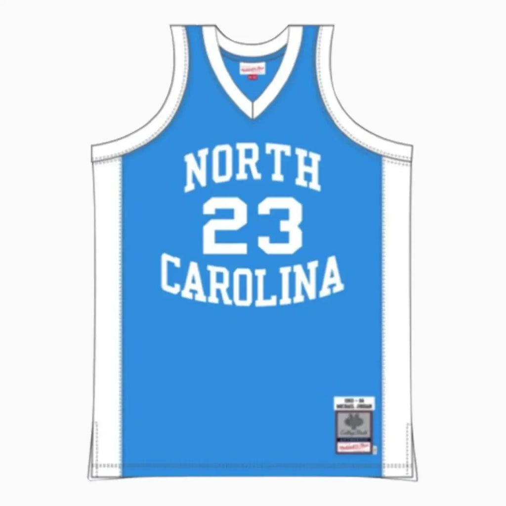 Authentic Michael Jordan University of North Carolina NBA 1993-84 Jersey