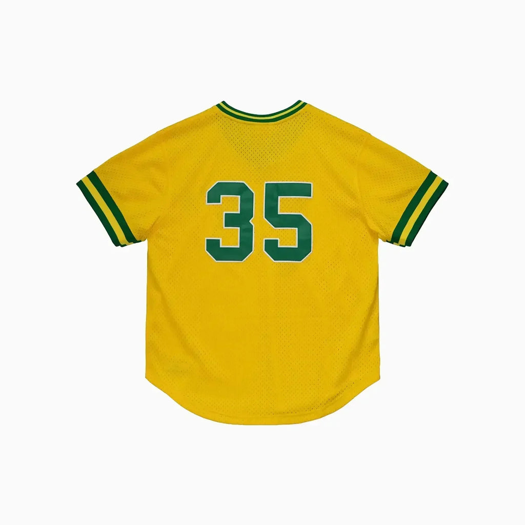 Authentic Rickey Henderson Athletics MLB 1984 Jersey