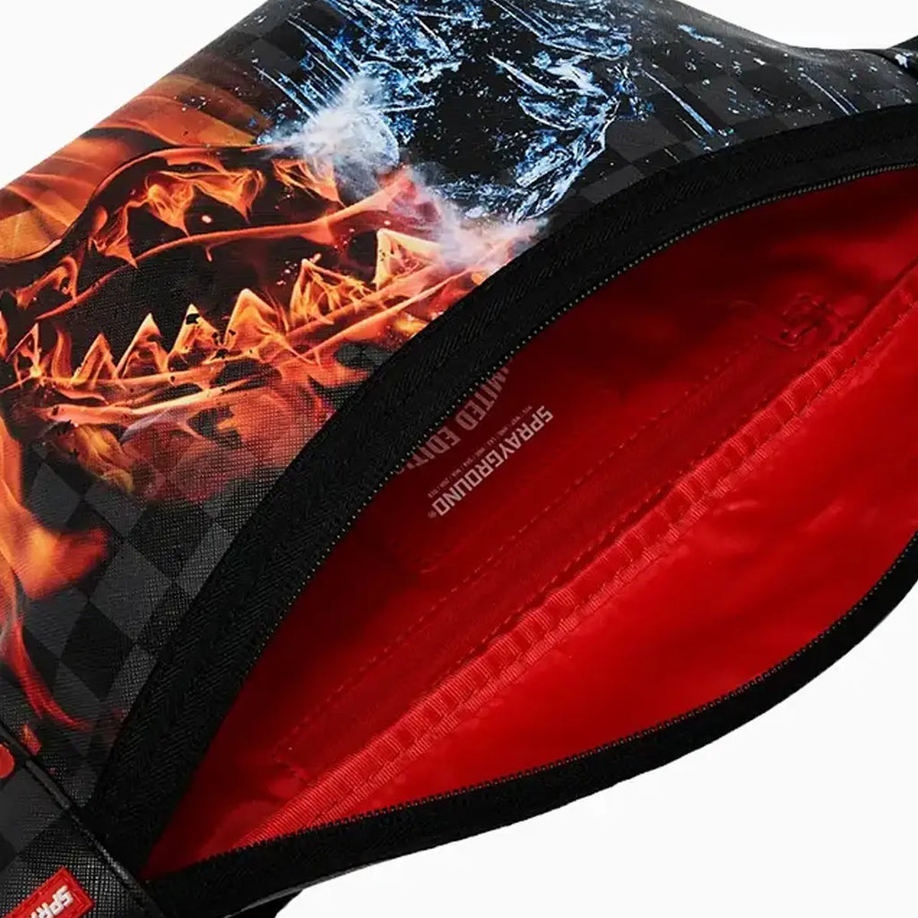 Fire  Ice Shark Savvy Crossbody