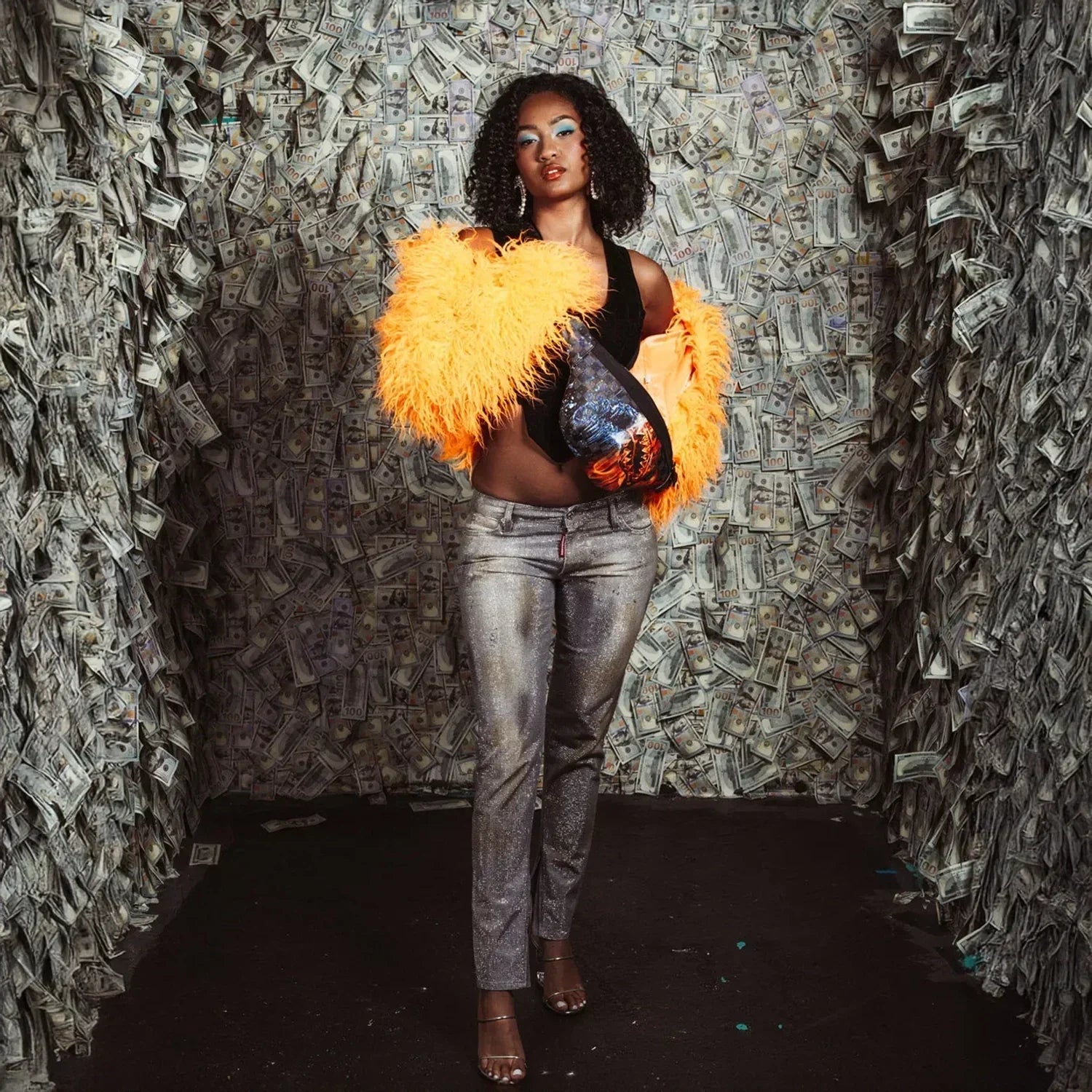 Fire  Ice Shark Savvy Crossbody