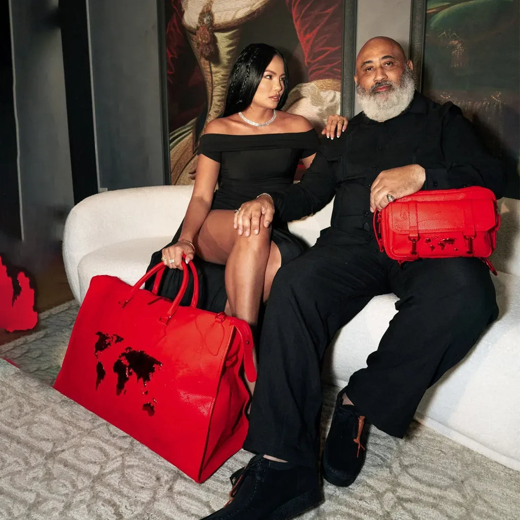 James Global Red Crossbody